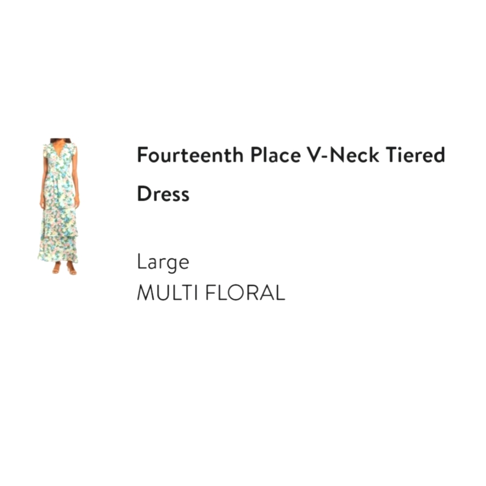 Fourteenth Place 3 their floral large dress